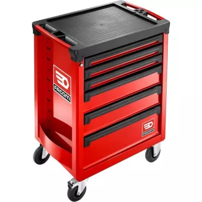 Servante FACOM ROLL.6M3APB - Rouge et 6 tiroirs