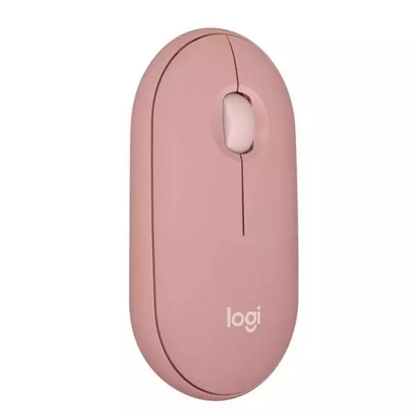 Souris - Sans fil - Logitech - Pebble Mouse 2 M350s - Rose