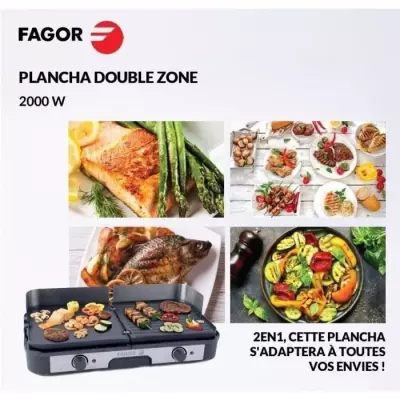 Plancha électrique extra large - FAGOR FG823 - 2000W