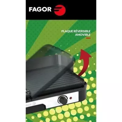 Plancha électrique extra large - FAGOR FG823 - 2000W