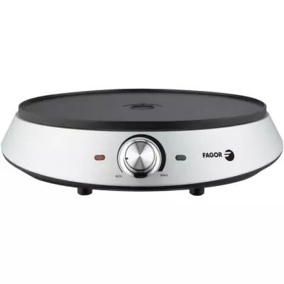 Crêpière électrique FAGOR FGC240 - 1200 W - Revêtement anti-adhérent - Gris