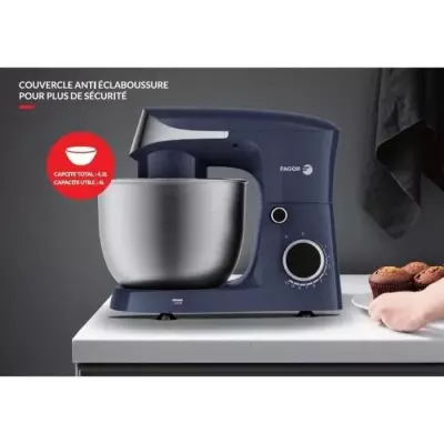 Robot Pâtissier FAGOR FG2433 - Puissant 1500W - Bol Inox 4.3L