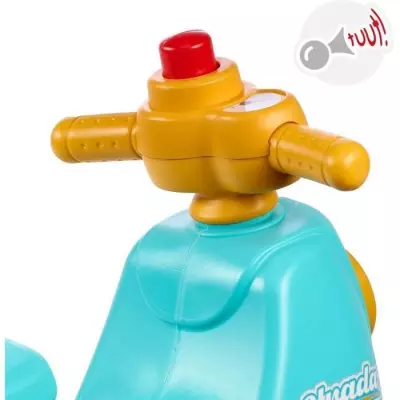 Scooter 1er âge Falk Stada Jaune/Bleu - Fabriqué en France
