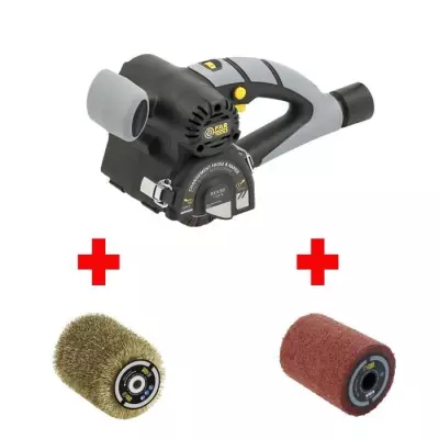 Kit de rénovation compact FARTOOLS REX80 avec brosses laitons et synthétiques