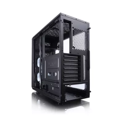 Boitier PC FRACTAL DESIGN Focus G - Noir avec Verre Trempé