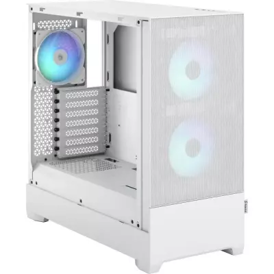 Boîtier PC FRACTAL DESIGN Pop Air RGB Blanc - Spacieux et Lumineux
