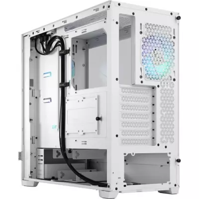 Boîtier PC FRACTAL DESIGN Pop Air RGB Blanc - Spacieux et Lumineux