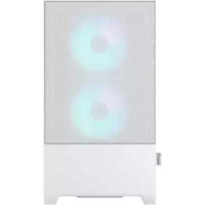 Boîtier PC FRACTAL DESIGN Pop Mini Air RGB Blanc - Compact et Lumineux