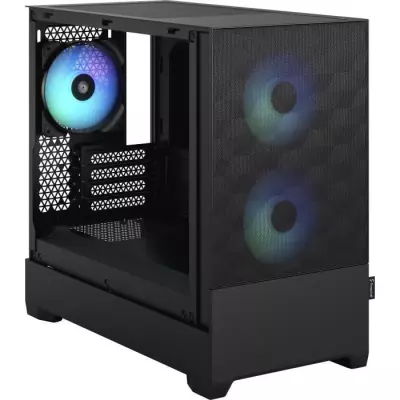 Boîtier PC FRACTAL DESIGN Pop Mini Air RGB Black TG - Compact et Lumineux