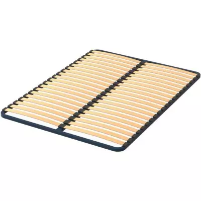 Sommier 160 x 200 Acier Bleu Nuit - LOYSA: Plus responsable, Made in France