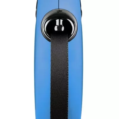 Laisse sangle TRIXIE flexi New CLASSIC - Bleu 5m
