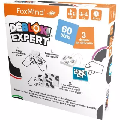 Déblok Expert: Jeu de société Asmodee - Dimensions compactes
