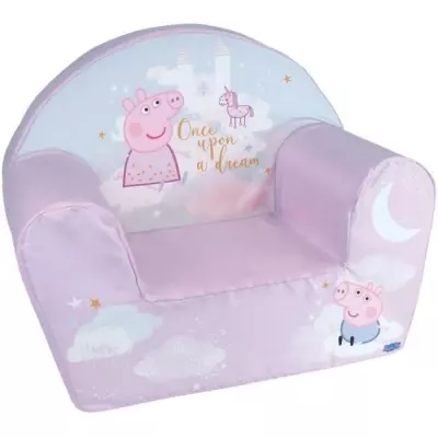 Fauteuil Club Peppa Pig - Confort et Qualité Made in France
