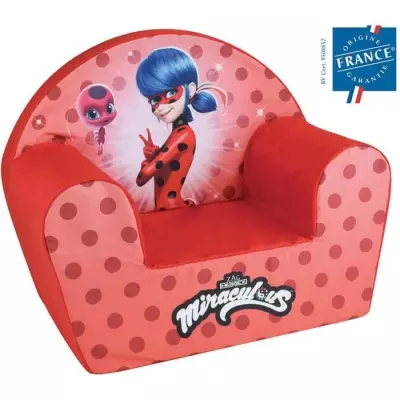Fauteuil club Lady Bug - FUN HOUSE - Pour enfant - Made in France
