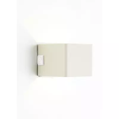 Applique magnétique d'extérieur ISEO BRILLIANT Rechargeable Cream LED - 60 caractères