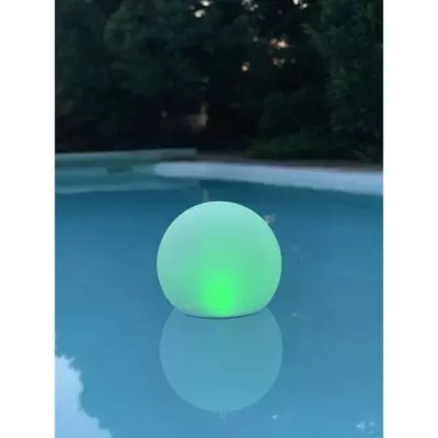 Boule solaire multicolore 30cm étanche avec télécommande - GALIX