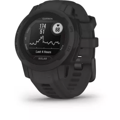Montre connectée GARMIN Instinct 2S Solar - Graphite ?
