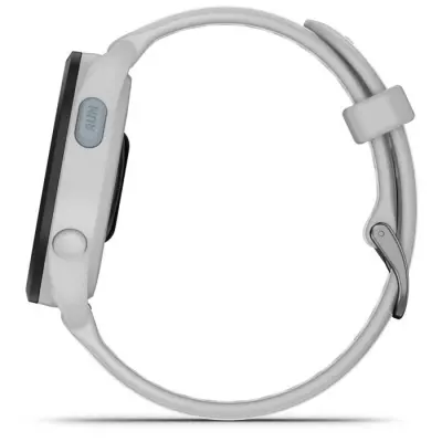 Montre GPS connectée GARMIN Forerunner 165 Blanc - Bracelet Blanc et Gris