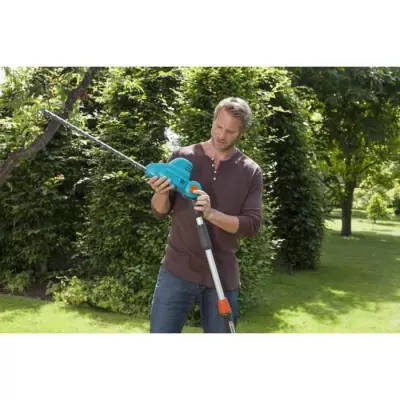 Taille-haies télescopique électrique GARDENA - THS 500/48 - 500W - 48 cm - Inclinable