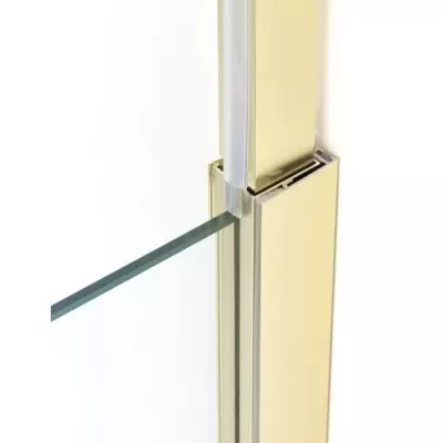 Paroi fixe GELCO ONLY Gold 100x210/265 - Design élégant