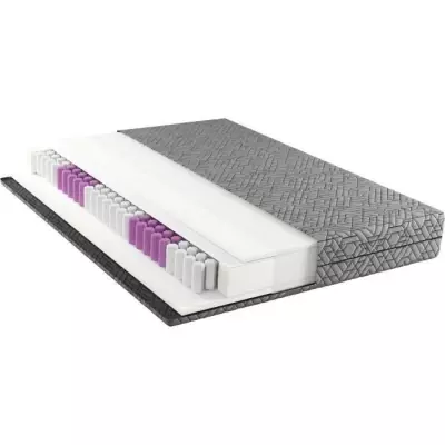 Matelas GEOFLEX 160x200 cm - 26 cm Epaisseur - Ressorts ensachés