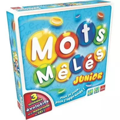 Goliath - Mots Melés Junior - Jeu d'enfants | Dimensions du colis: 27x27x5 cm