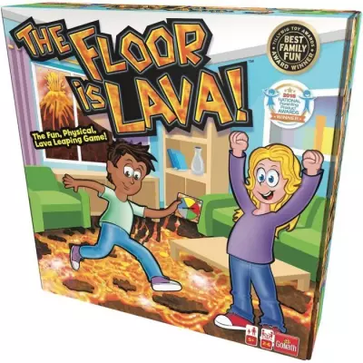 Floor is lava - Un jeu de société excitant pour les petits dès 5 ans !