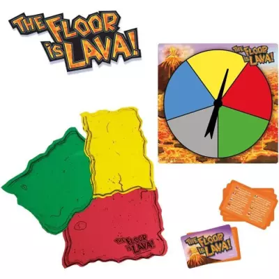 Floor is lava - Un jeu de société excitant pour les petits dès 5 ans !