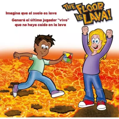 Floor is lava - Un jeu de société excitant pour les petits dès 5 ans !