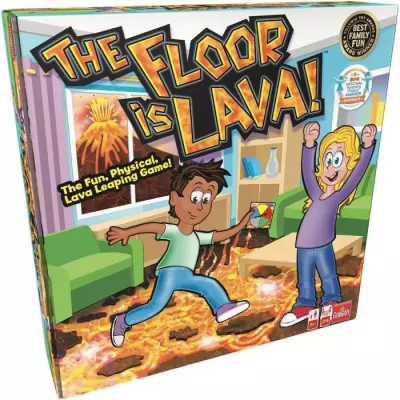 Floor is lava - Un jeu de société excitant pour les petits dès 5 ans !