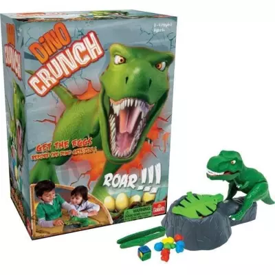 Dino Crunch ML: Jeu de société avec dimensions compactes