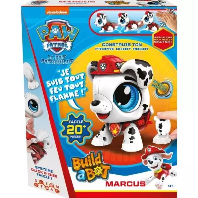 Robot Pat Patrouille Marcus - Build A Bot - GOLIATH - 3 ans - Fonctions sonores et motrices