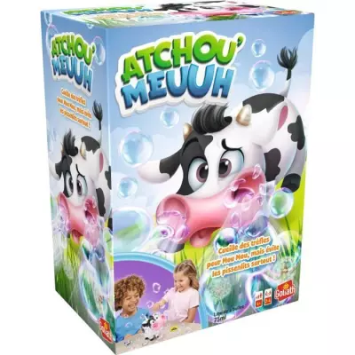 Jeu de société Goliath Atchou'Meuuh - Collecte de trèfles et évite les allergies!