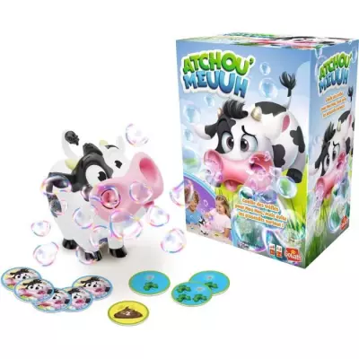 Jeu de société Goliath Atchou'Meuuh - Collecte de trèfles et évite les allergies!