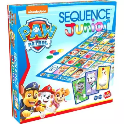Jeu de plateau GOLIATH Sequence Junior Pat'Patrouille - Pour toute la famille