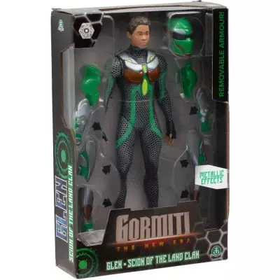 Figurine articulée GORMITI Scion avec armure Terre - 27 cm - dès 4 ans