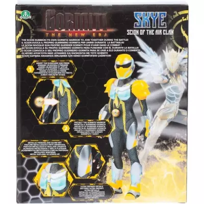 Figurine articulée GORMITI Scion avec projecteur Air Skye - 27 cm