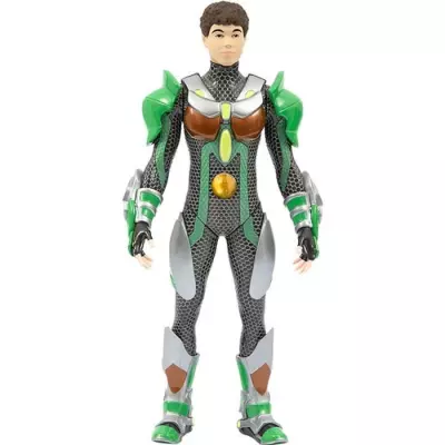 Figurine articulée GORMITI - Scion avec projecteur Terre Glen - 27 cm