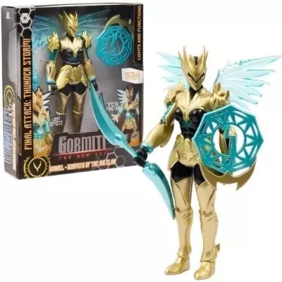 Figurine articulée Gormiti Windel avec attaque lumineuse Air - 27 cm