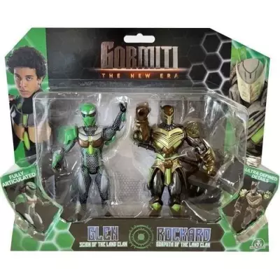 Coffret figurines GORMITI - Scion et Terre - Glen et Rockard