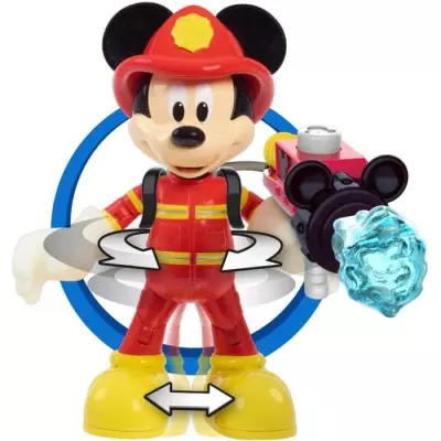 Figurine Pompier Mickey 15 cm - Disney - Jouet pour enfants 3 ans - MCC20