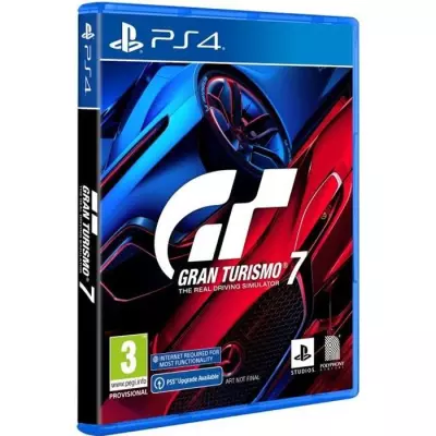Découvrez Gran Turismo 7 - Jeu PS4 : Dimensions compactes pour des heures de plaisir !