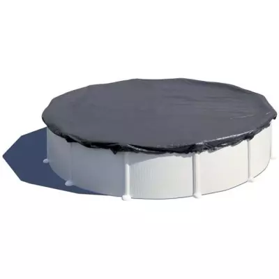 Bâche d'hivernage pour piscine ronde Ø4/4,6m - 180g/m² polyéthylène