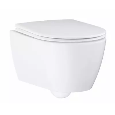 Cuvette WC suspendue GROHE Essence Ceramic - Anti-Calcaire et Anti-Bactérien