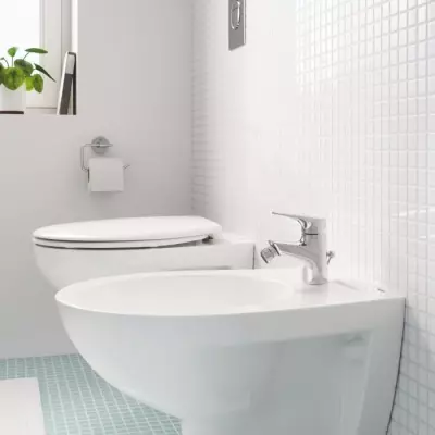 Mitigeur Bidet GROHE Start Edge - Economiseur d'eau - Chromé