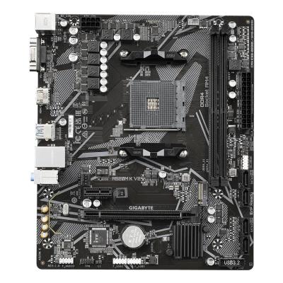 GIGABYTE Carte mère A520M K V2 - Prend en charge les processeurs AMD Ryzen série 5000 AM4, jusqu'à 5100MHz DDR4 (OC), PCIe Gen3