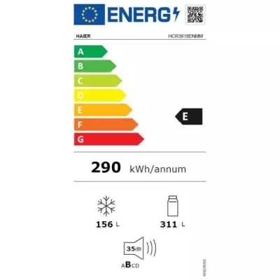 Réfrigérateur multi-portes HAIER 467L - Silencieux et Spacieux