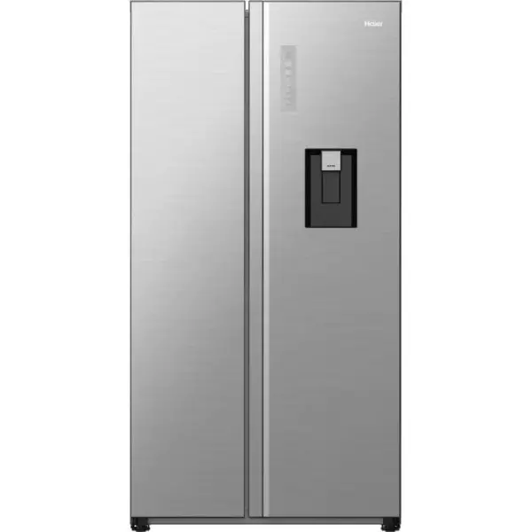 Réfrigérateur américain - HAIER - HSW59F18DWMM - 613L (391L + 222L) - Distributeur d'eau - Classe D - 177,5 x 90,5 x 71,7 cm