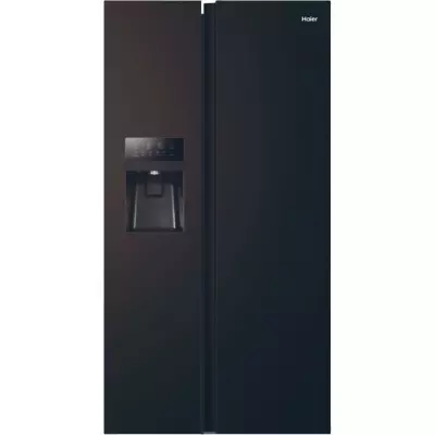 Réfrigérateur américain Haier SBS 90 Series 3 HSR3918EIPB - Noir