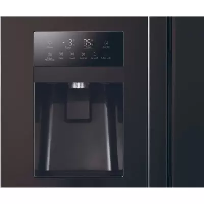Réfrigérateur américain Haier SBS 90 Series 3 HSR3918EIPB - Noir